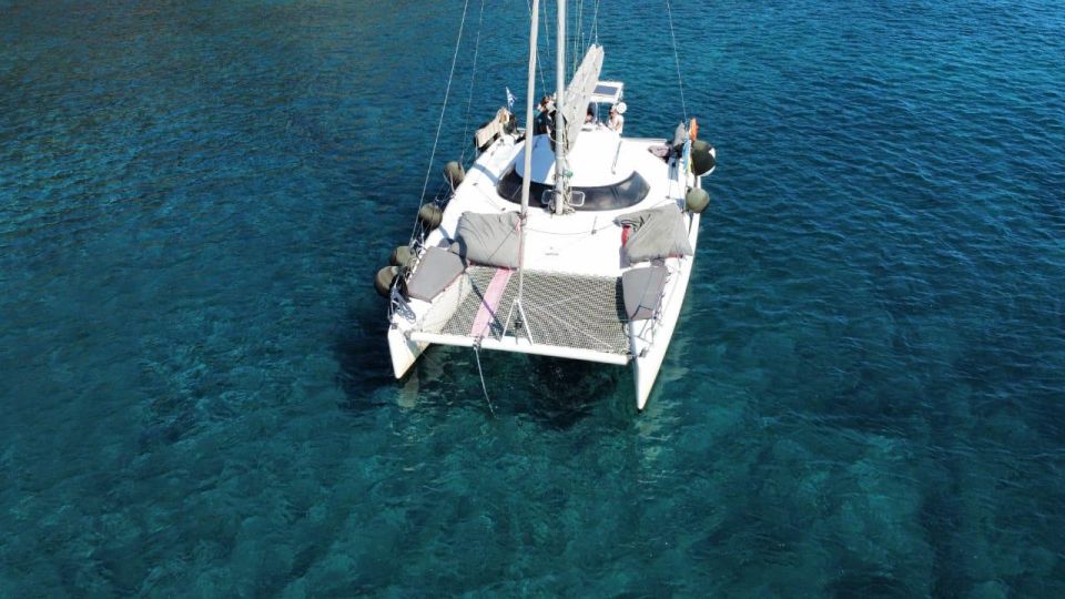 Santorini:Catamaran: Private Cruise With Food & Drinks - Frequently Asked Questions