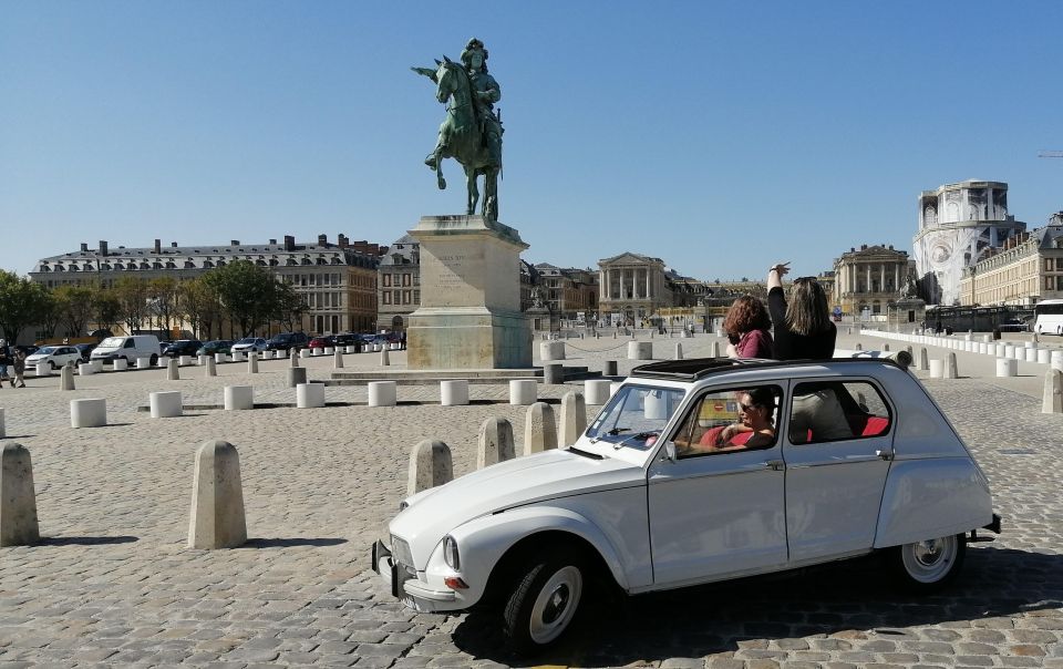 Versailles: 2-Hour City Tour in a Vintage Car & Extension Park - Frequently Asked Questions