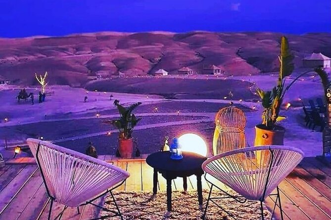 Agafay Desert: Dinner + Show With Quad Bike & Sunset Camel Ride - Key Points