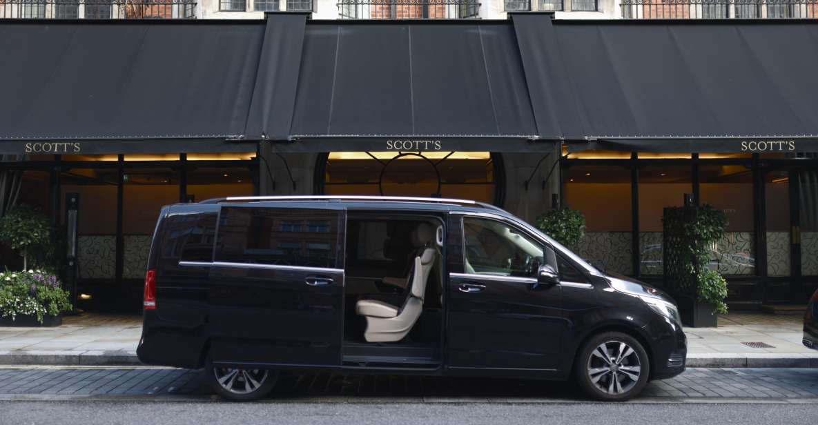 Airport Transfer Heathrow Airport - London/Mercedes V Class - Key Points