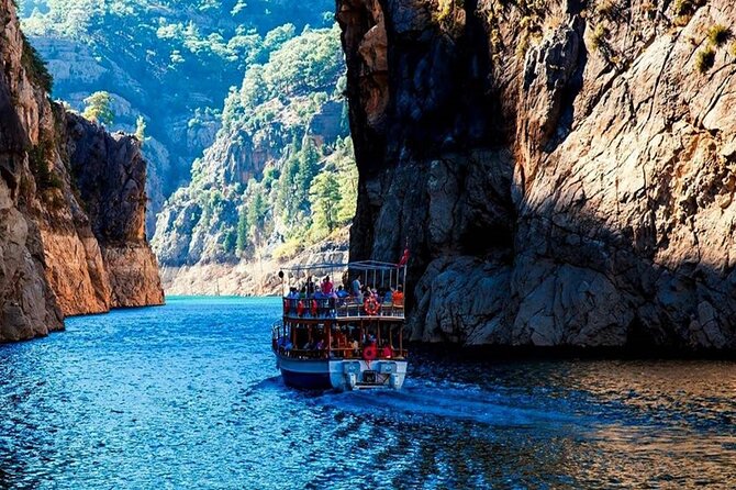 Alanya Green Canyon Boat Trip With Lunch & Unlimited Soft Drinks - Key Points