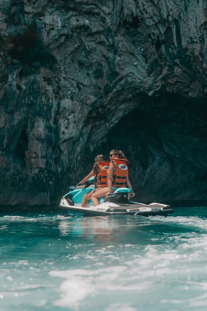 Alcudia: Jetski Tour Coll Baix Beach & Caves (Free Photos) - Key Points