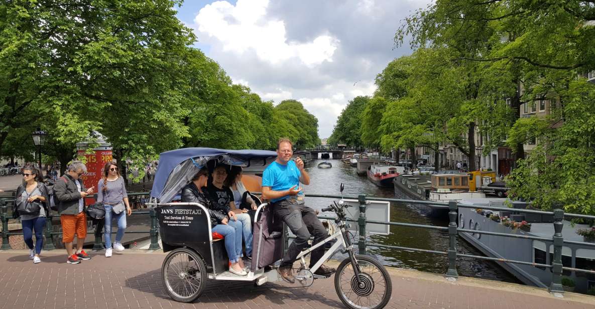 Amsterdam: 2-Hour Sightseeing Tour by Rickshaw - Key Points