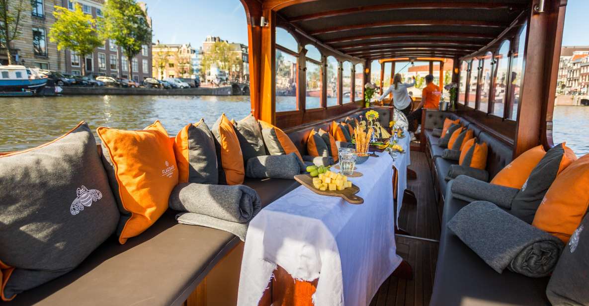 Amsterdam: Classic Boat Cruise With Cheese & Wine Option - Key Points