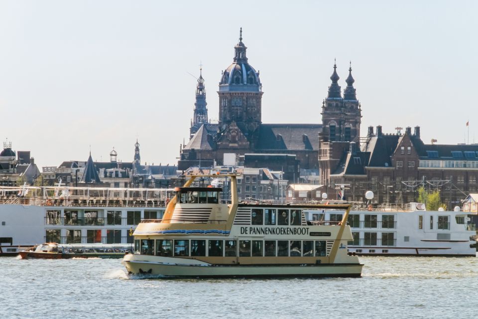 Amsterdam: River Cruise With All-You-Can-Eat Dutch Pancakes - Key Points