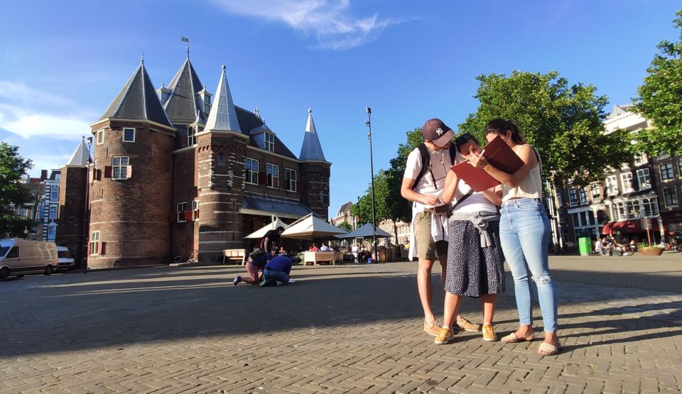 Amsterdam: Treasure Hunt Walking Tour A Secret Sender - Key Points