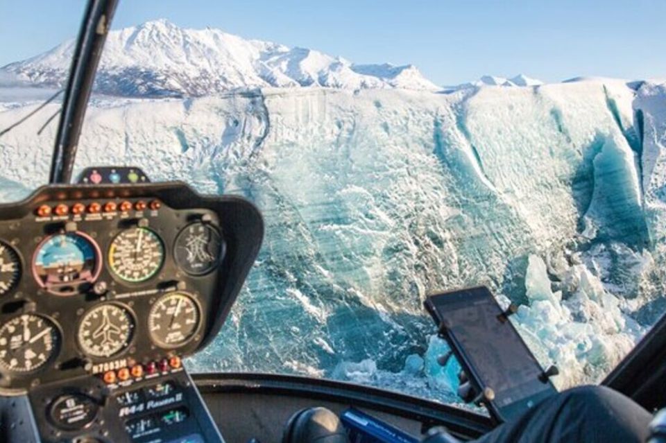 Anchorage: Knik Glacier Helicopter and Paddleboarding Tour - Key Points