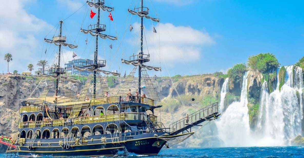 Antalya: Lara Pirate Boat Trip With Lunch and Pickup - Key Points