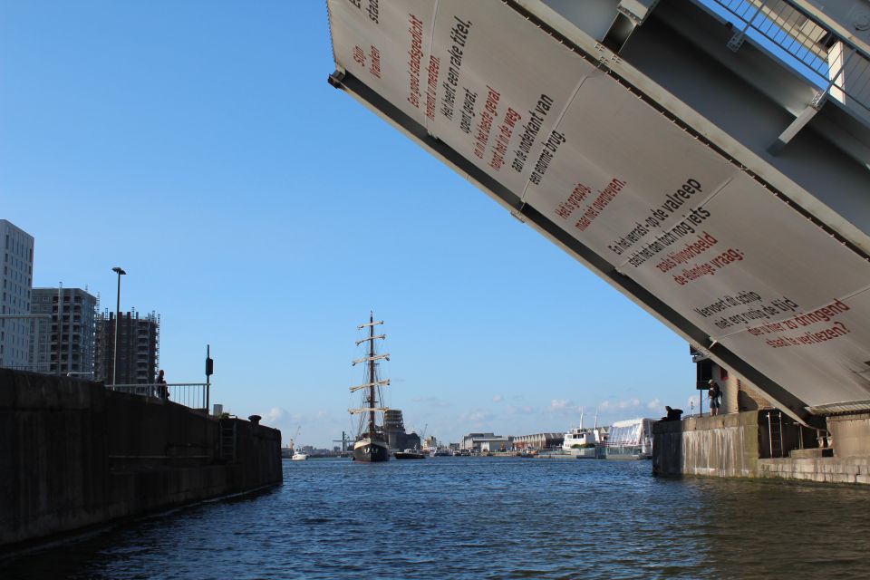 Antwerp: Private Old Harbour Boat Tour Incl. Drinks & Snacks - Key Points