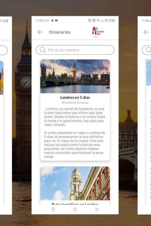 APP Self-Guided Route Londres With Multi-Language Audioguide - Key Points