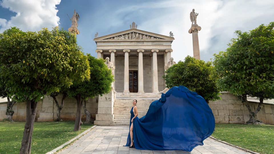 Athens: Flying Dress © Photoshoot Express Package - Key Points