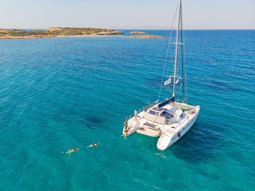 Athens: Half-Day Sunset Catamaran Cruise - Key Points