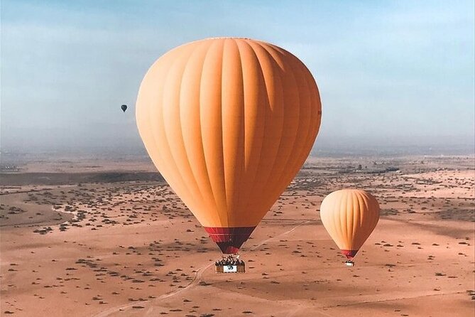 Atlas Mountains Hot Air Balloon Ride From Marrakech With Berber Breakfast and Desert Camel Experience - Key Points