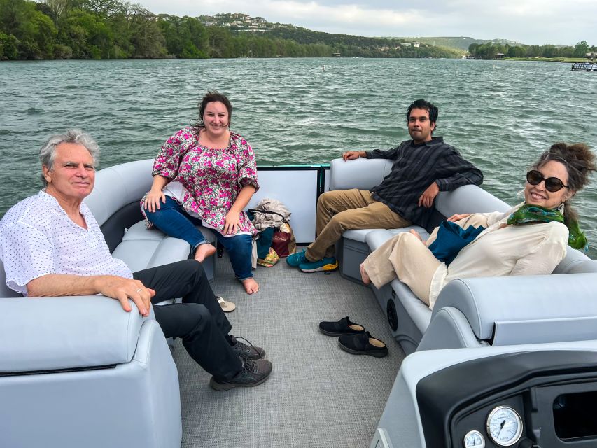 Austin: Lake Austin Guided Boat Tour With Full Sun Shading - Key Points