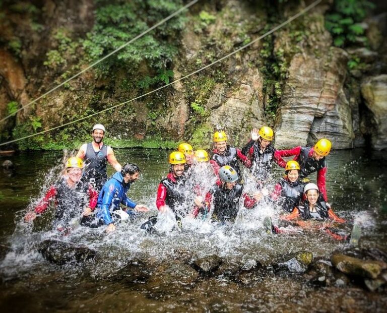 Azores: Canyoning In Salto Do Cabrito Experienced Accredited Guides