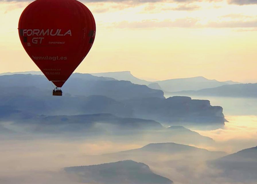 Barcelona: Pre-Pyrenees Hot Air Balloon Tour - Key Points