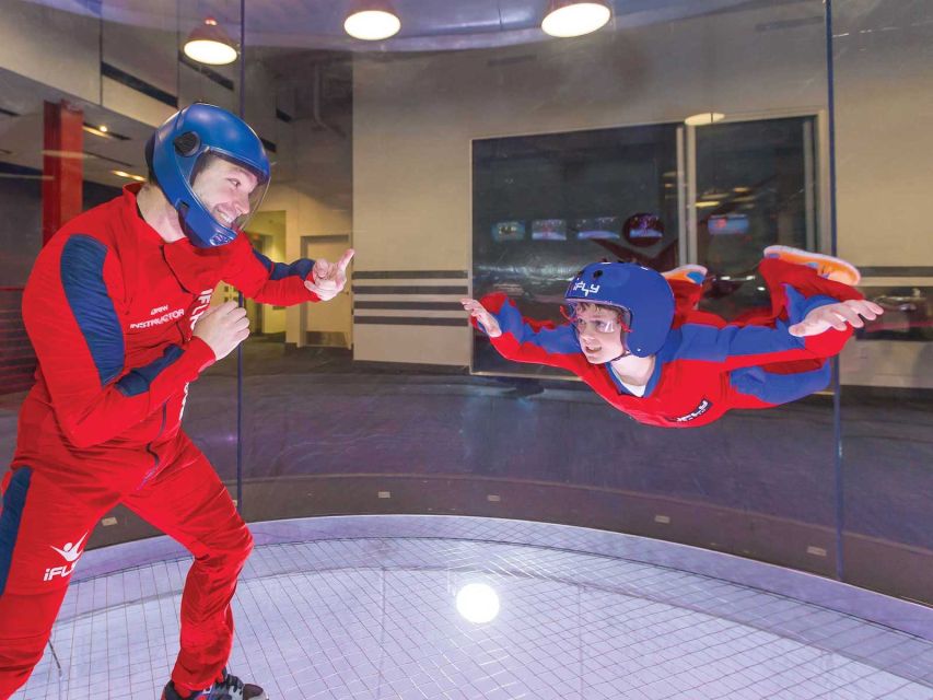 Basingstoke: Indoor Skydiving Experience With 2 Flights - Key Points