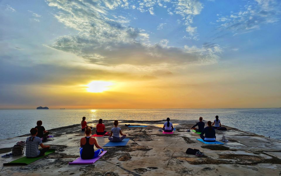 Beach Yoga Class and Swimming - Sliema - Key Points