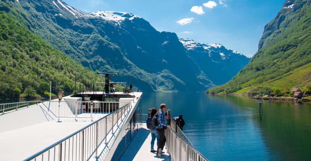 Bergen: Guided Day Tour, Nærøyfjord Cruise and Flåm Railway - Key Points