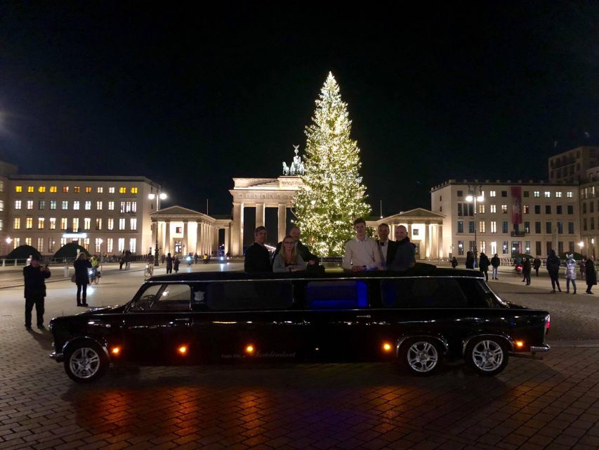 Berlin: 1.5-Hour Winter Lights Tour by Trabi Limousine - Key Points