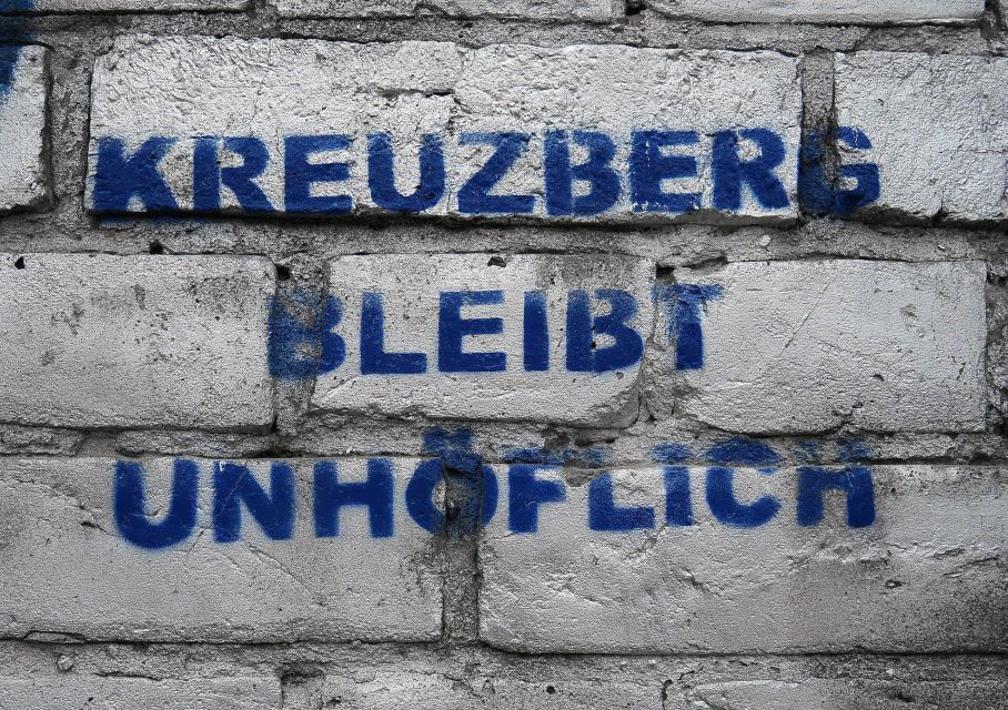 Berlin: 3-Hour Kreuzberg History Tour - Key Points