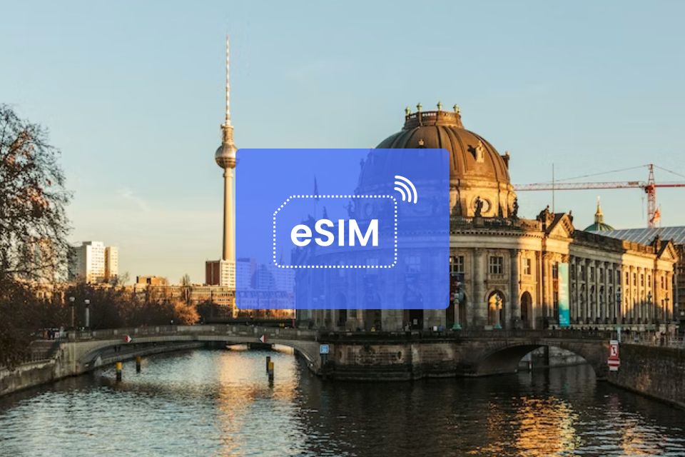 Berlin: Germany/ Europe Esim Roaming Mobile Data Plan - High-speed Data for Your Travels