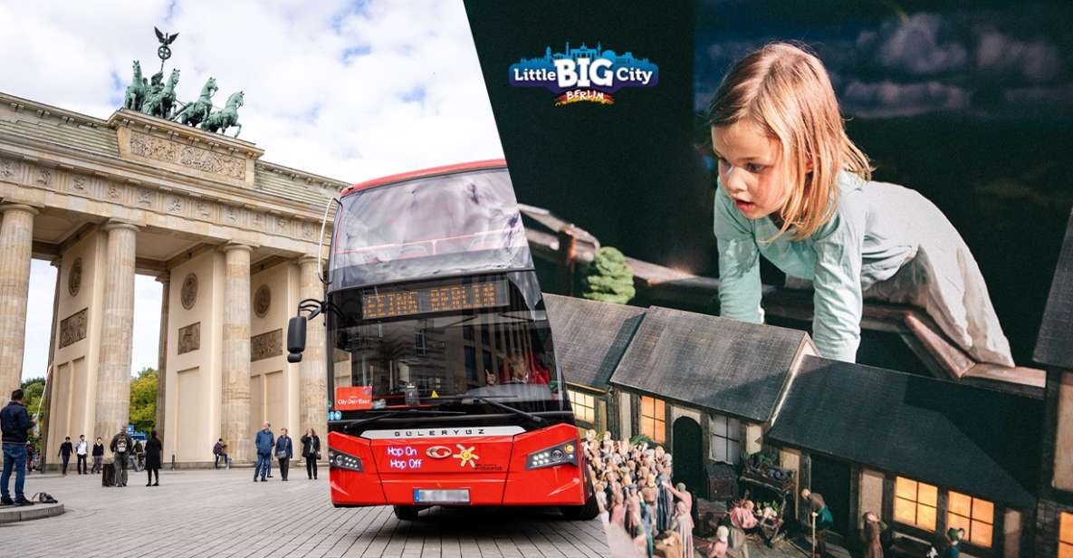 Berlin: Hop-On Hop-Off Bus & Little BIG City Berlin Ticket - Key Points