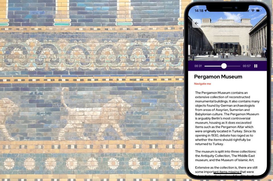 Berlin: Museum Island Self Guided Audio Tour - Key Points