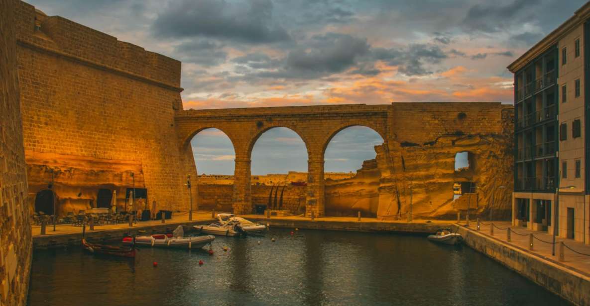 Birgu: Fort St. Angelo E-Ticket With Audio Tour - Key Points