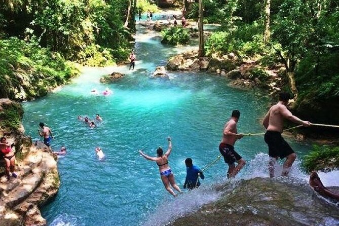 Blue Hole and Dunn'S River Falls Tour With Lunch and Cocktails at Reggae Hill - Overview of the Tour