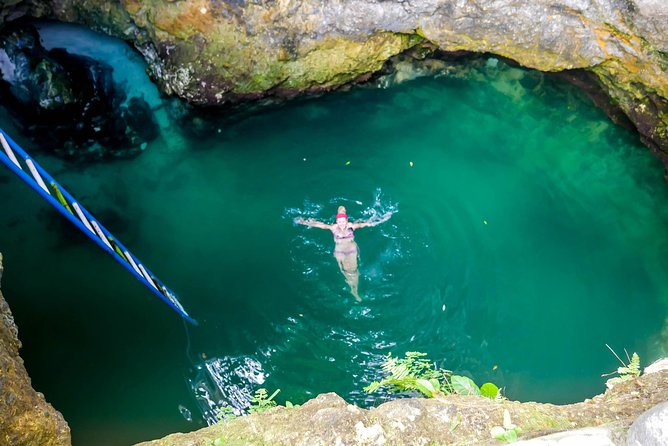 Blue Hole Mineral Spring Plus Weed Farm Combo Tour With Transportation Inclusions