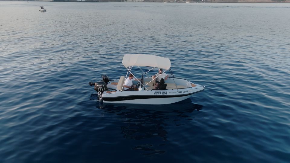 Boat Rental in Santorini-Without License-5 Hours or 10 Hours - Key Points