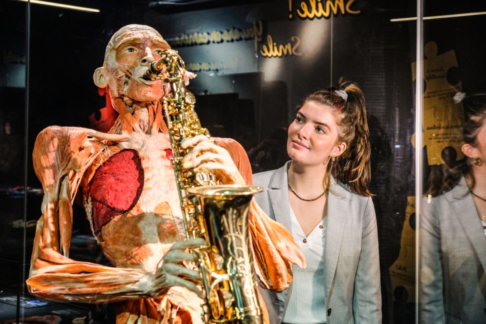 Body Worlds Amsterdam: The Happiness Project Ticket - Key Points