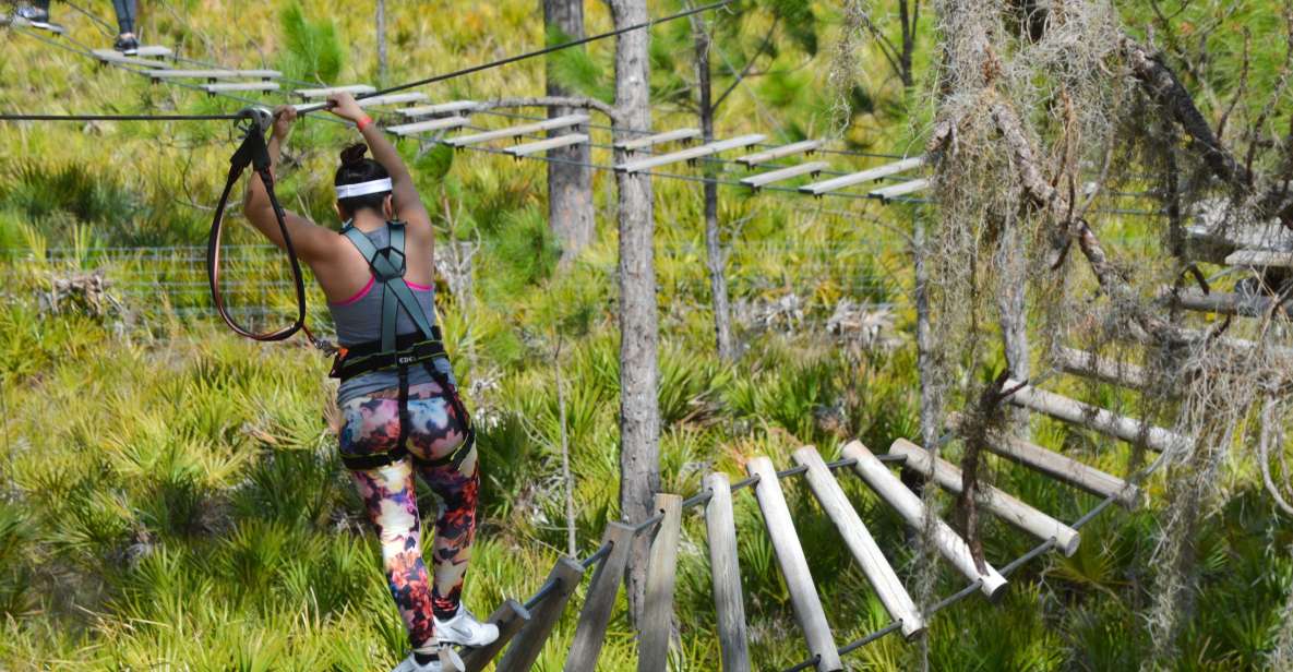 Bradenton: Adventure Course Entry Ticket - Key Points