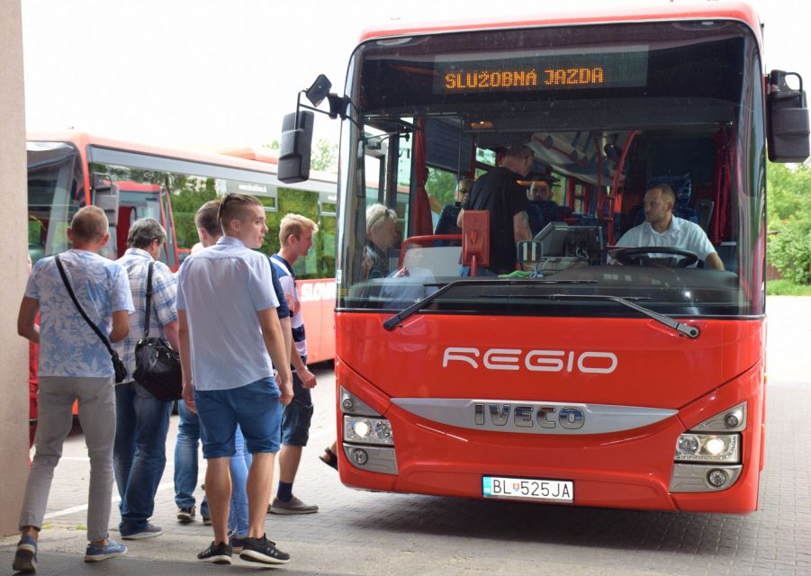 Bratislava: Bus Transfer To/From Vienna - Key Points