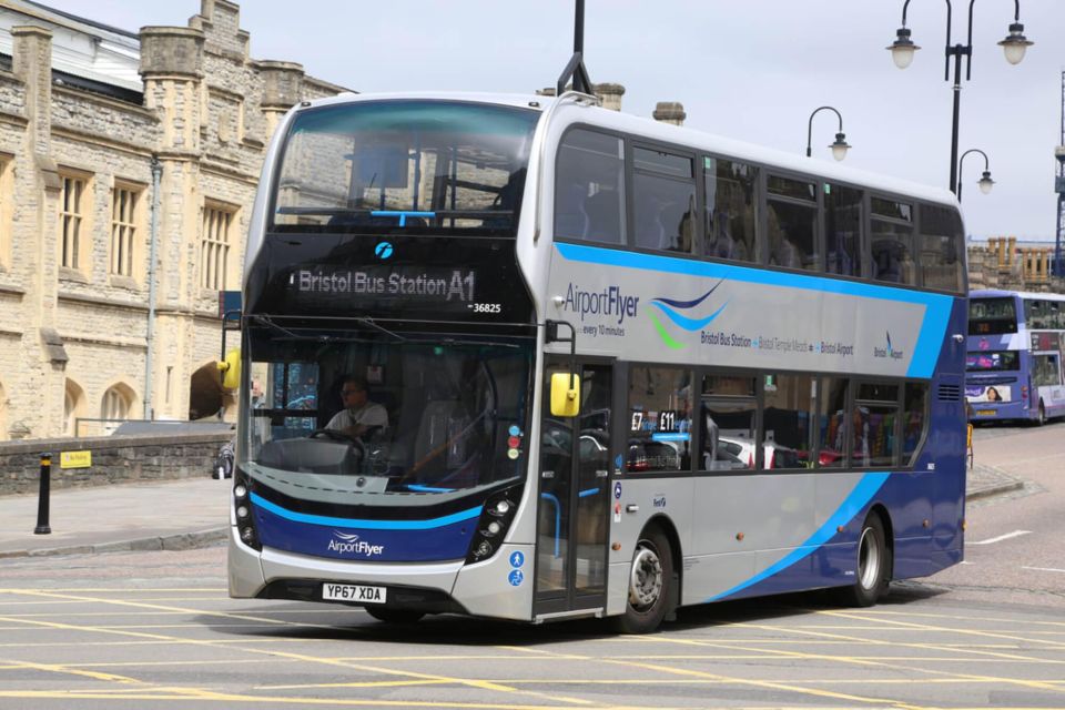 Bristol: Express Bus Services Between Airport and City - Key Points