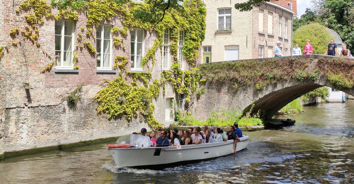 Bruges: Small Group Boat Cruise and Guided Walking Tour - Key Points