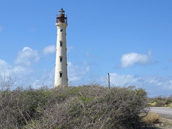 California Lighthouse Observatory Entrance in Aruba - Key Points