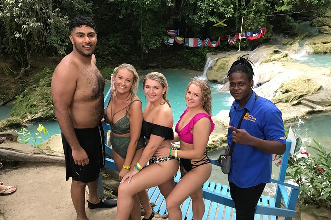 Calypso River Tubing + Blue Hole Waterfalls Tour From Ocho Rios Pickup And Timing