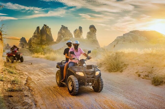 Cappadocia Quad Safari Experience Sunrise Sunset Daytime - Key Points