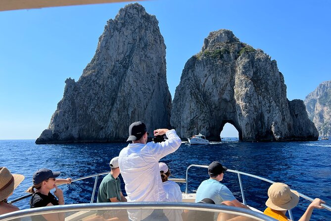 Capri All Inclusive Private Boat Tour + City Visit - Key Points