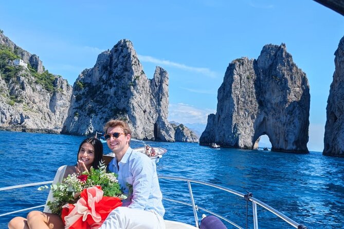 Capri Boat Tour and City Visit From Sorrento - Key Points