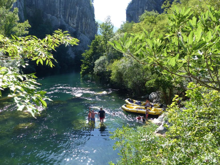 Cetina River: Rafting and Cliff Jumping Tour - Key Points