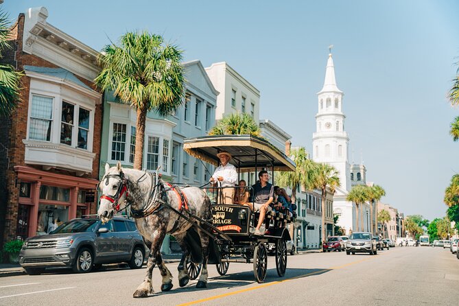 Charleston's Old South Carriage Historic Horse & Carriage Tour Key Points