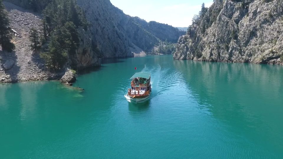 City of Side: Green Canyon Tour W/ Boat, Lunch & Fishing - Inclusions