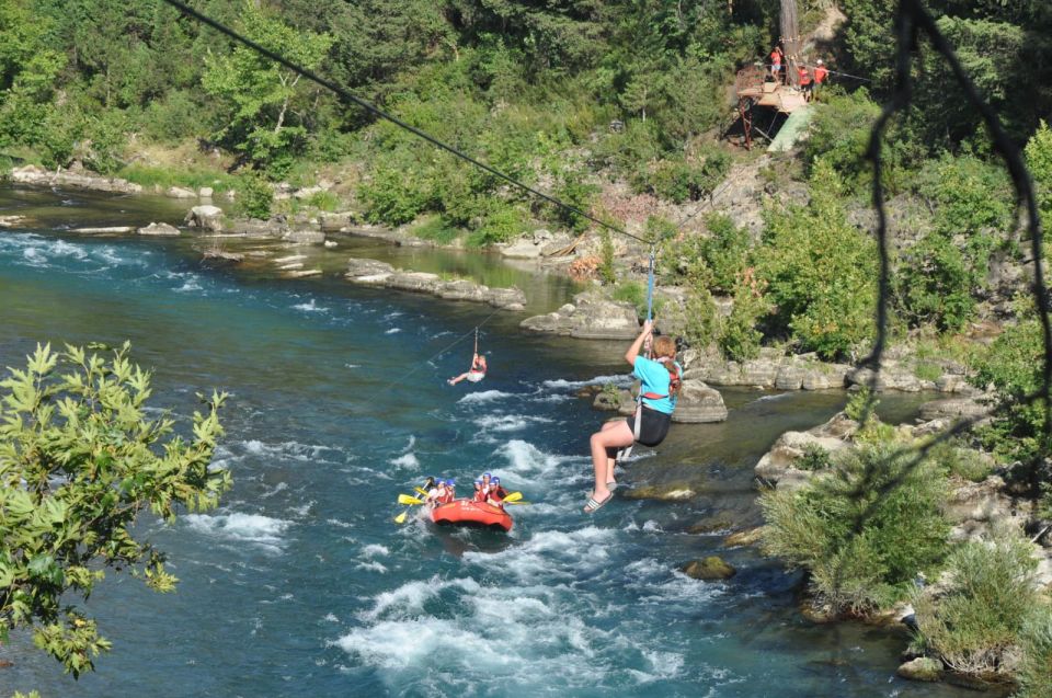 City of Side: Rafting, Zipline, Jeep, Buggy and Quad Combo - Key Points