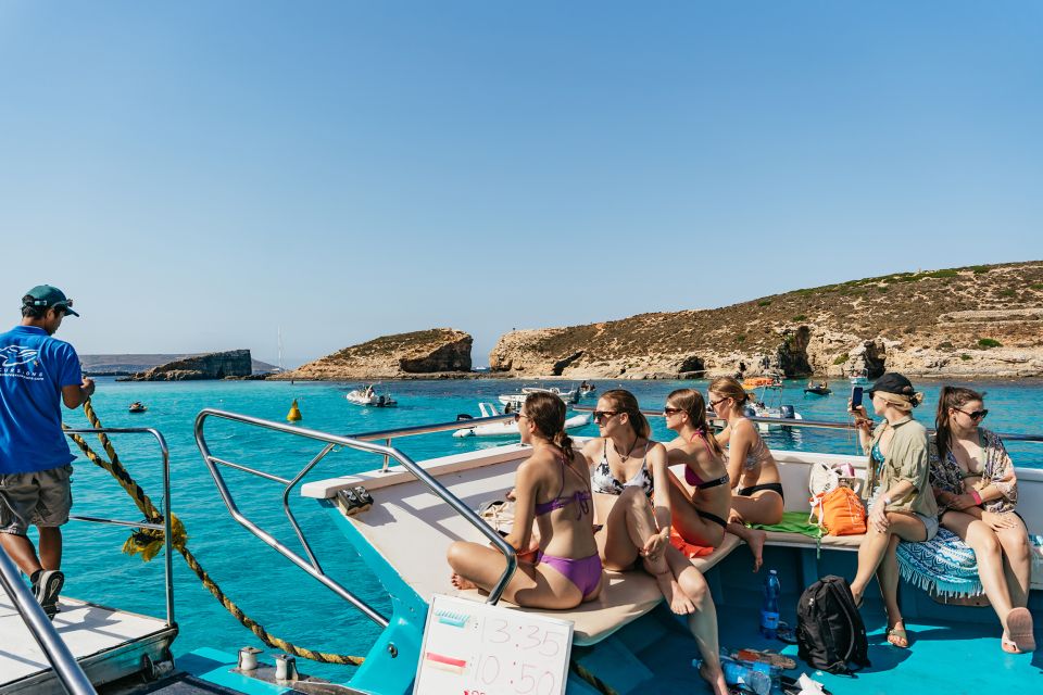 Comino: Blue Lagoon, Crystal Lagoon, and Seacaves Tour - Key Points