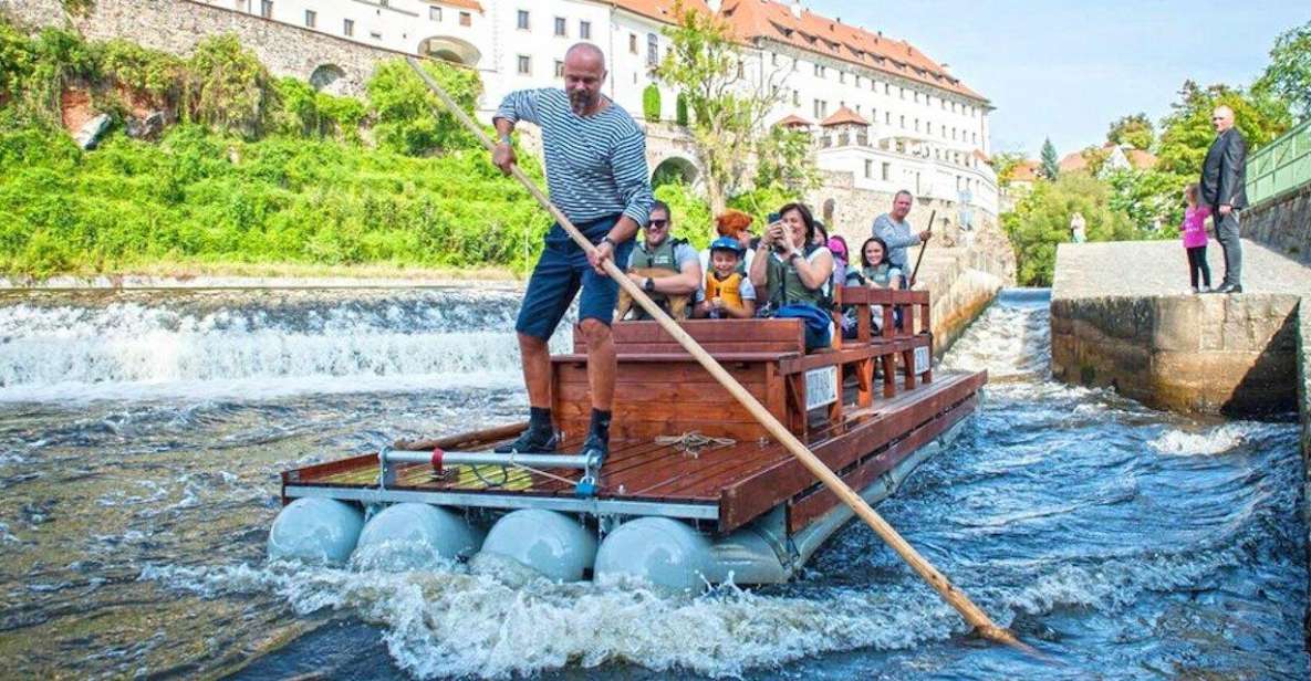 Czech Krumlov: Wooden Raft River Cruise - Key Points