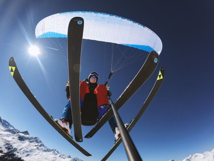 Davos: Ski Paragliding Experience - Key Points