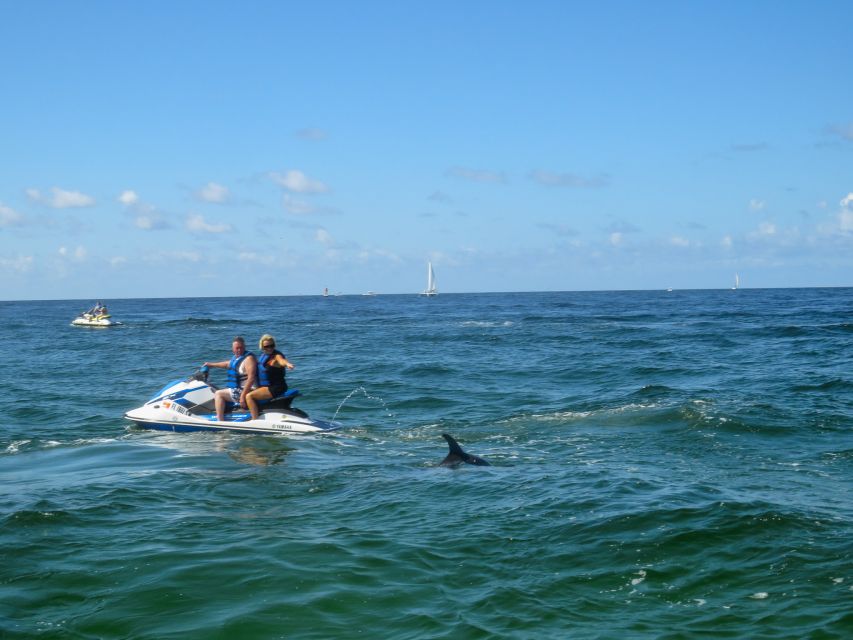 Destin: Crab Island Dolphin Watching Jet Ski Tour - Key Points